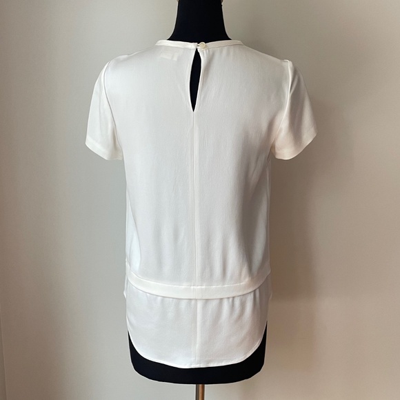 Kate Spade Crepe Tee Blouse - Picture 3 of 15
